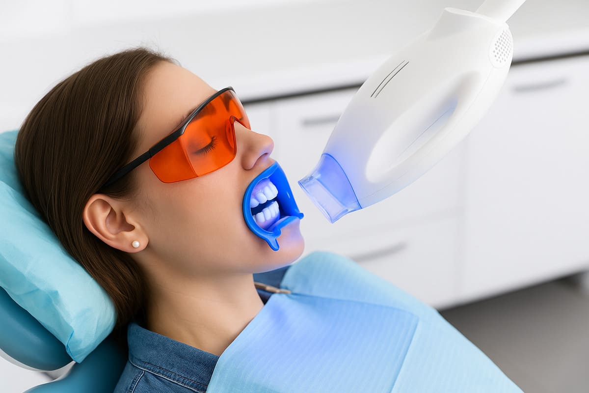 Qué es el blanqueamiento dental profesional ZOOM